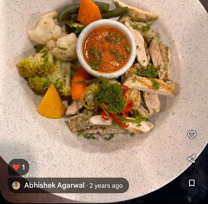 Grilled Chicken with Vegetables