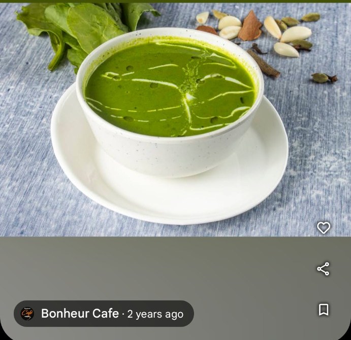 Plain Palak Soup